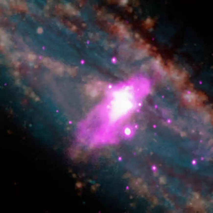 Chandra Determines What Makes a Galaxy's Wind Blow